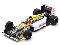 Williams FW11B 5 Nigel Mansell "Williams-Honda" Winner Formula One F1 "British GP" (1987) and Acrylic Display Case 1/18 Model Car by Spark