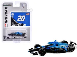Dallara IndyCar 20 Ed Carpenter "Guy Care" Ed Carpenter Racing "NTT IndyCar Series" (2024) 1/64 Diecast Model Car by Greenlight
