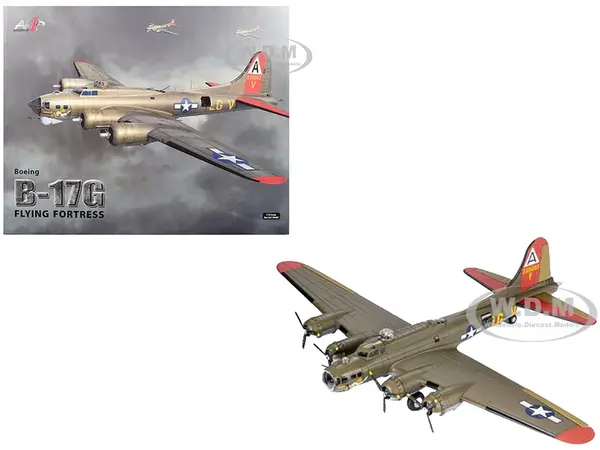 Boeing B-17G Flying Fortress Bomber Aircraft "Man O War II 323rd Bomb Squadron 91st Bomb Group" United States Army Air Forces 1/72 Diecast Model by A