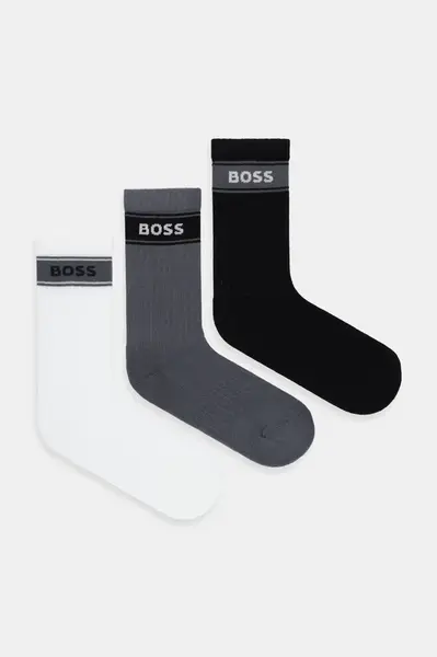 Ponožky BOSS 3P QS Rib Stripe CC 3-pack