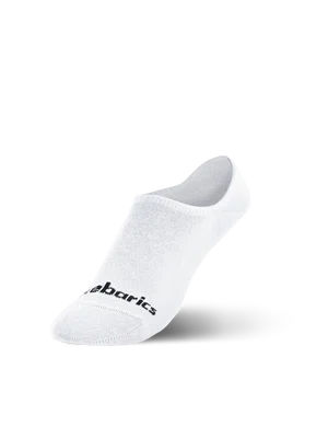 Barebarics - Barefoot Socks - No-Show - White