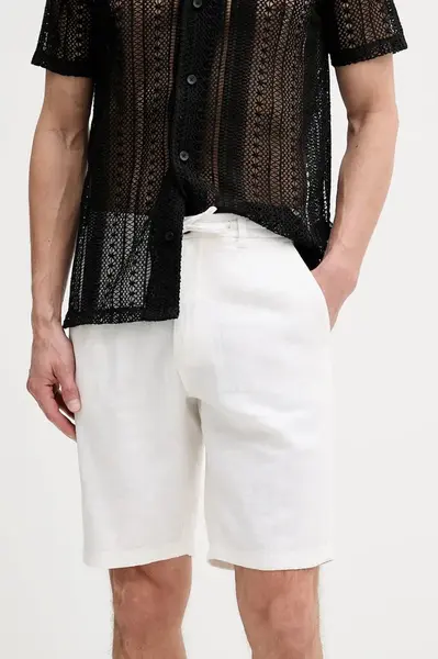 Šortky s prímesou ľanu Lindbergh