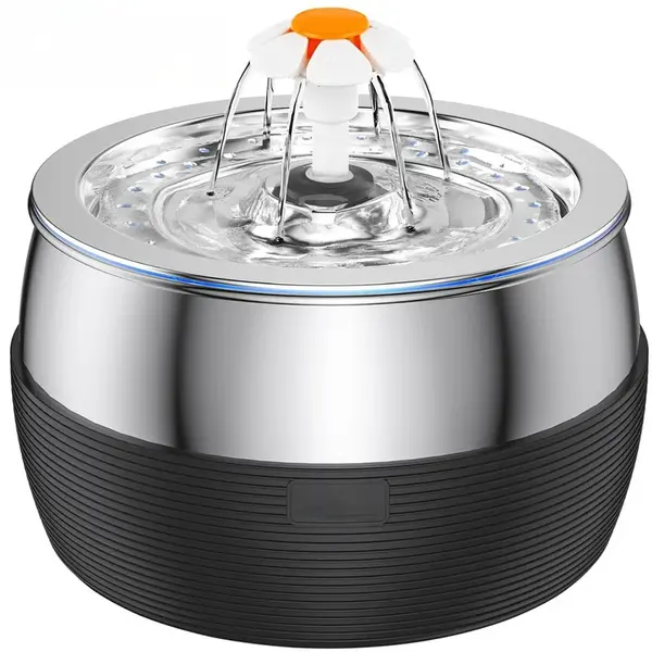 Petwant PWS 107 štýlová fontána pre domáce zvieratá - černá