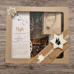 Astrobalíček - dárková kazeta pro jednotlivá znamení zvěrokruhu, býk