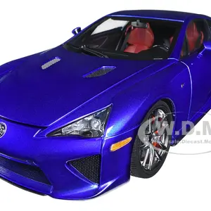 Lexus LFA Pearl Blue Metallic 1/18 Model Car by Autoart