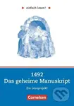 einfach lesen! Niveau 2. 1492 - Das geheime Manuskript. Arbeitsbuch mir Lösungen - kniha z kategorie Jazykové učebnice a slovníky