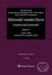 Občanské soudní řízení - Kniha IV (Soudcovský komentář § 201 až 250t o. s. ř.) - kniha z kategorie Odborné a naučné