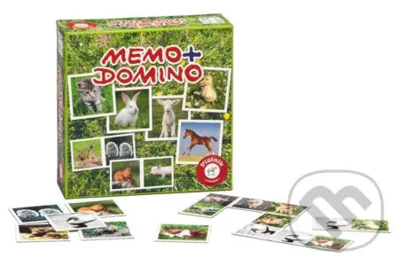 Pexeso a Domino - Mláďata - hra z kategorie Karty, pexeso