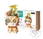 Květinač pejsek (Dřevěné 3D puzzle) - puzzle z kategorie 3D puzzle