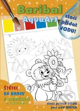 AquaArt Baribal - omalovánka (Stačí přidat vodu!) - kniha z kategorie Omalovánky