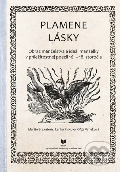 Plamene lásky (Obraz manželstva a ideál manželky v príležitostnej poézii 16. – 18. storočia) - kniha z kategorie Literární věda