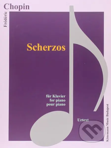 Scherzos - Frédéric Chopin - kniha z kategorie Noty