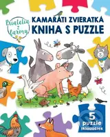 Kamaráti zvieratká kniha s puzzle (Priatelia z farmy) - kniha z kategorie Naučné knihy