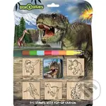 Dinosauři - Razítka 5+1 s voskovkou,Dinosauři - Razítka 5+1 s voskovkou