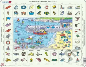 Learning English Puzzle 3 EN3 - puzzle z kategorie Naučné puzzle