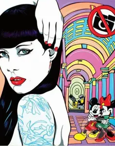 Soukromí: Andy Fluon - puzzle z kategorie Umělecké