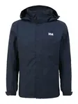HELLY HANSEN Outdoorová bunda 'Dubliner'  námornícka modrá / biela