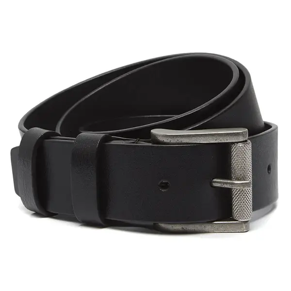 Pánský kožený opasek The Chesterfield Brand Ayden - černá