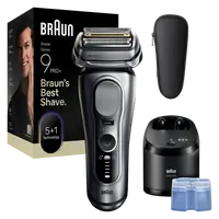 BRAUN Series 9 PRO+ 9667cc, Elektrický holicí strojek, Stříbrná
