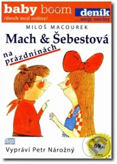 Mach a Šebestová na prázdninách - CD - audiokniha z kategorie Pohádky