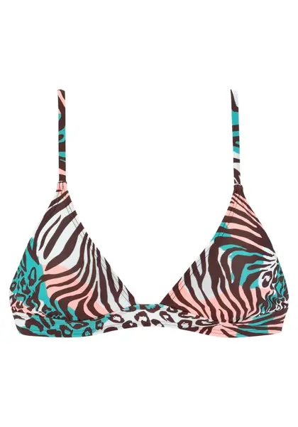 VENICE BEACH Bikinový top  tyrkysová / zmiešané farby