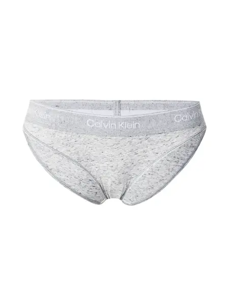 Calvin Klein Underwear Nohavičky  svetlosivá / tmavozelená / biela