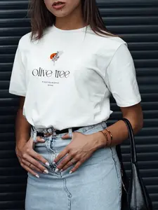 Dámské triko OLIVE TREE ecru