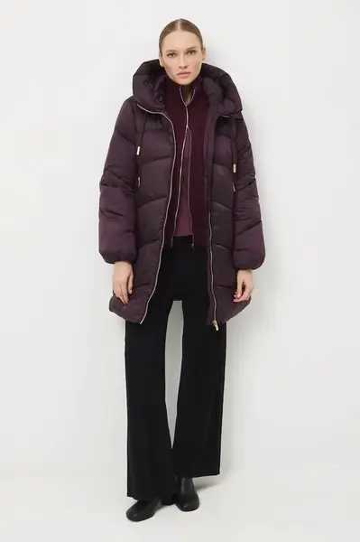 Kabát Medicine dámský, hnědá barva