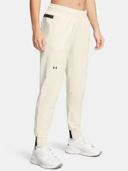 Dámské tepláky Under Armour UA Unstoppable Jogger-WHT - Dámské