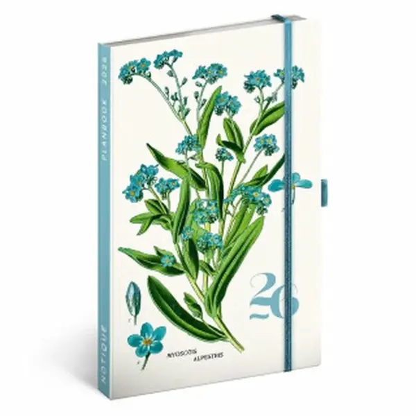 Planbook diář/notes Herbář 2026