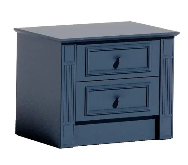 Noční stolek amaya - tmavo modrá