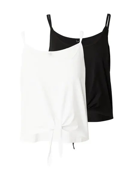 ONLY Top 'MAY'  čierna / biela