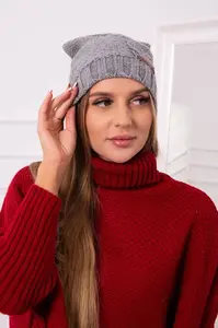 Kesi Fleecová čepice Ula K271 šedá