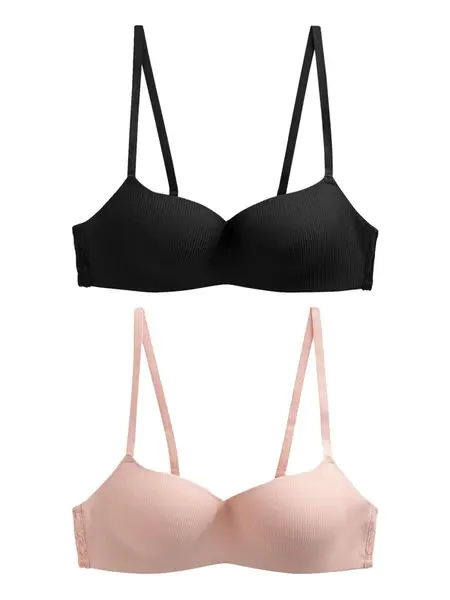 Next Podprsenka  ružová / čierna