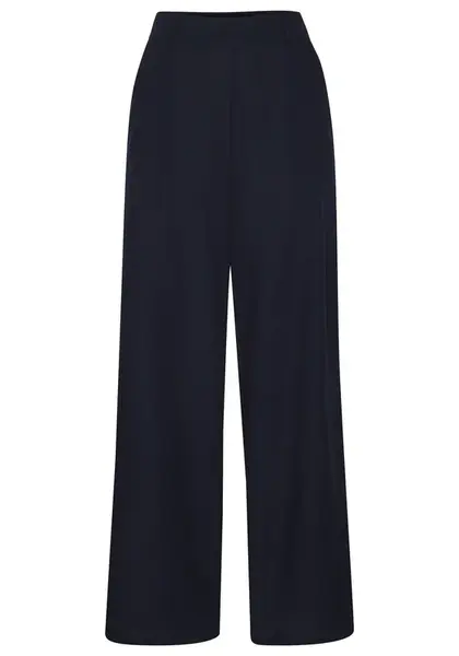 LASCANA Plisované nohavice  námornícka modrá