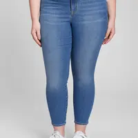 GAP Džíny jeggings high rise - Dámské