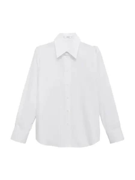 MANGO Blúzka 'REGU'  šedobiela