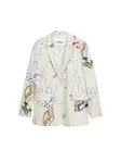 Desigual Blejzer  zmiešané farby / biela