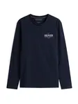 TOMMY HILFIGER Tričko  námornícka modrá / biela