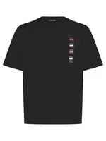 Karl Lagerfeld Tričko 'Ikon Fusion'  svetločervená / čierna / biela