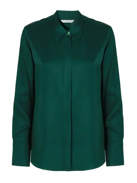 TATUUM Blúzka 'NIKALI 5'  smaragdová