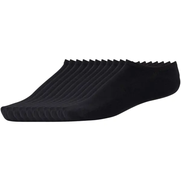No Show Socks 10-Pack black