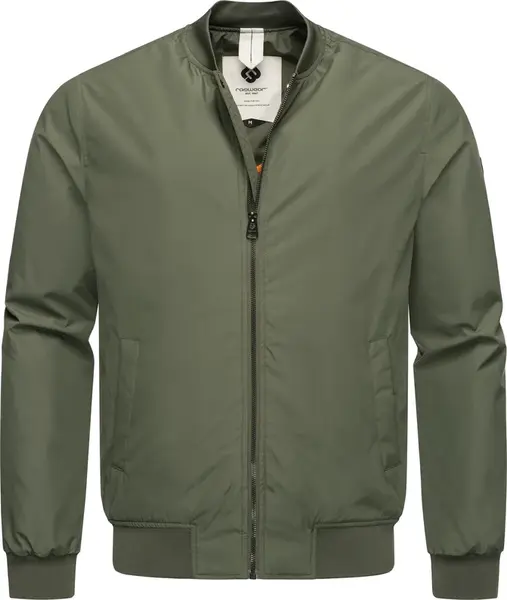 Ragwear Funkčná bunda 'Quadio'  olivová / čierna