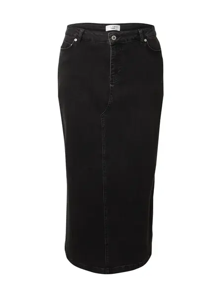 CITA MAASS Sukňa  čierny denim