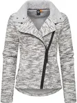 Ragwear Flisová bunda 'Saskie'  sivá melírovaná