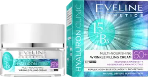EVELINE Hyaluron Clinic Day and Night cream 60+ 50 ml