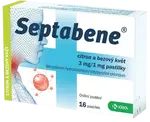 SEPTABENE® 3 mg/1 mg citron a bezový květ 16 pastilek