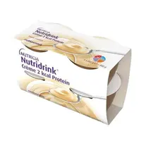 NUTRIDRINK Creme 2 kcal Protein s příchuti kávy 4 x 200 g