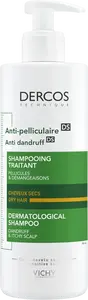 VICHY Dercos Šampon proti lupům na suché vlasy 390 ml