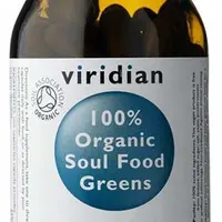 VIRIDIAN 100% Organic Soul Food Greens 90 kapslí